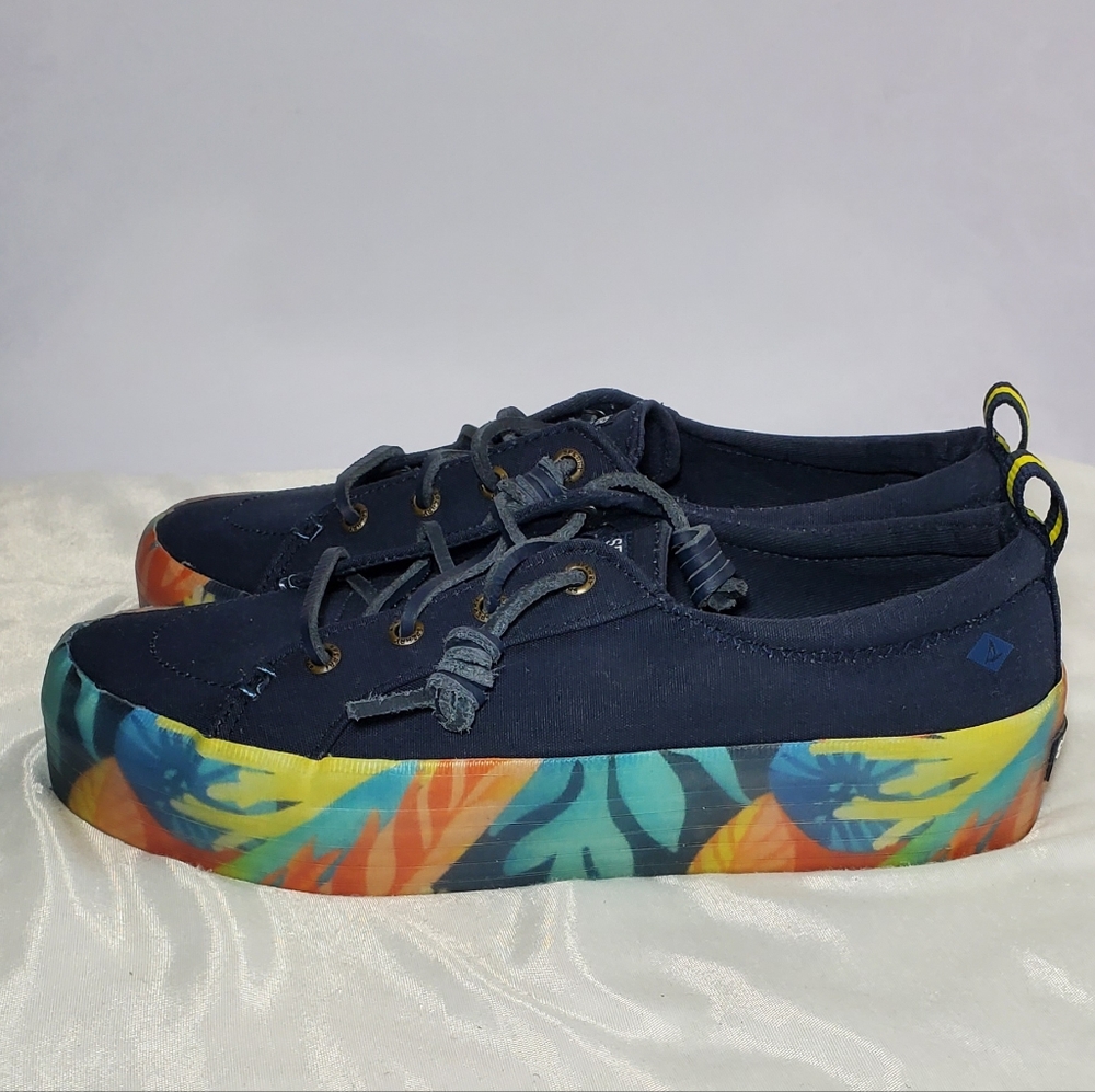 Womens Sperry Size 7 Crest Vibe Platform Sneakers. - Picture 2 of 9